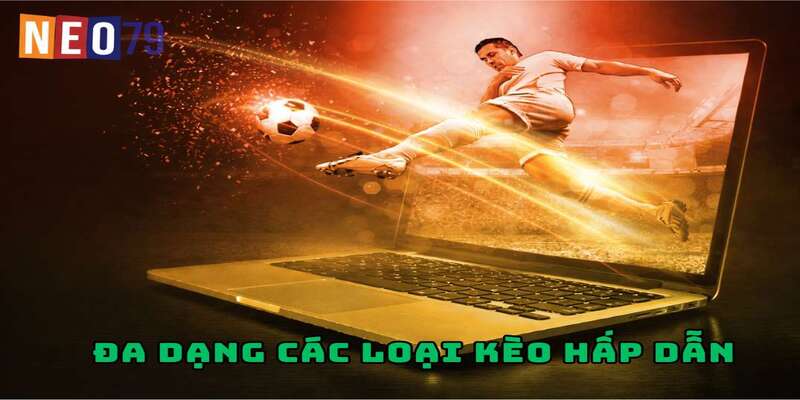Đa dạng các loại kèo hấp dẫn